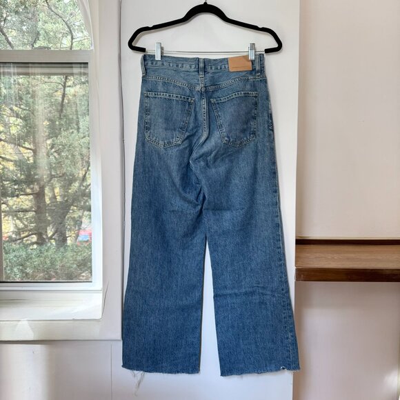 Citizens of Humanity Annina Trouser Wide Leg Jeans Pinnacle Medium Wash Blue 25 - Picture 6 of 13